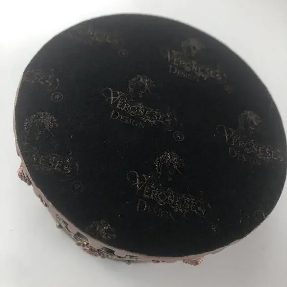 Decorative Bronze Finish Steampunk Octopus Trinket Box Kraken Norse Sea Monster - Picture 9 of 9